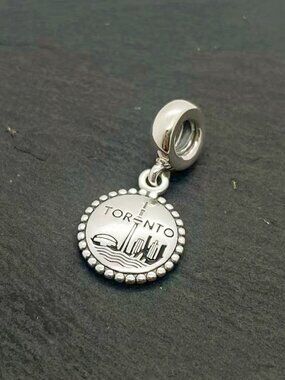 Pandora Toronto Exclusive Charm Sterling Silver Dangle Charm Jewelry